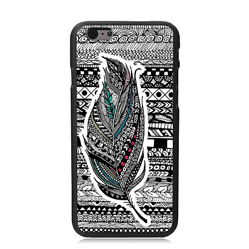 Elonbo Beautiful Featherst Plastic Hard Back Cover for iPhone 6