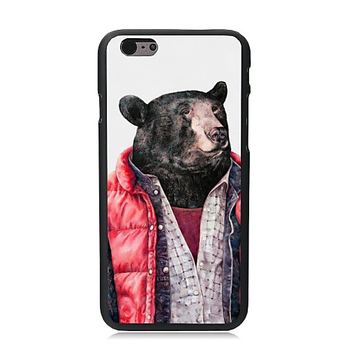 Elonbo Lovely Bear Plastic Hard Back Cover for iPhone 6