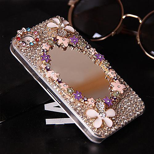 Luxury Mirror Surface Models with Diamond Hard Back Cover for iPhone 5 /  iPhone 5S