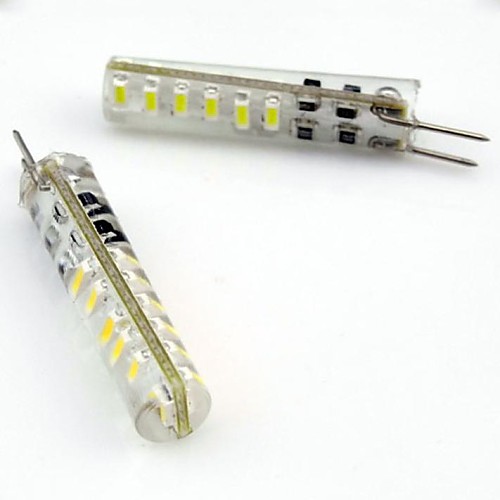 g4 0.5W 12x3014 SMD 90Lm DC 12V белый теплый белый силикон легкие кукурузные шарики (2 штуки)