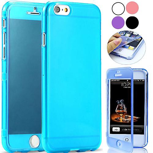 DSD Solid Color TPU Full Body Case for iPhone 6 (Assorted Colors)