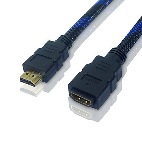 XMW M110 1м 3.28 HDMI v1.4 мужчины к женщине телевидение Соединение кабелей поддержки 1080p