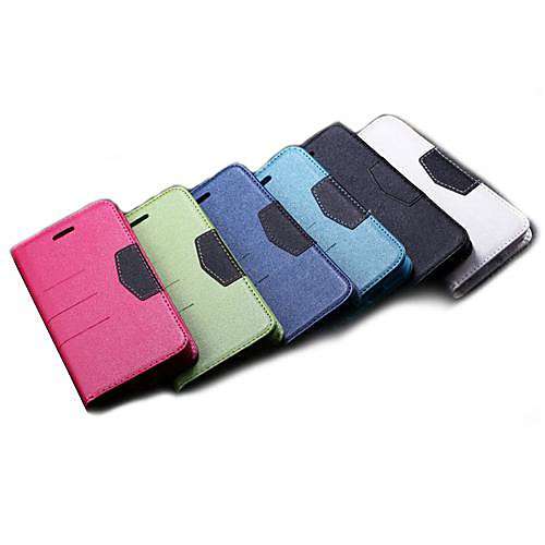 Hit Color Pattern Magnetic Buckle PU Full Body Case with Card Slot for iPhone 6 (Assorted Colors)