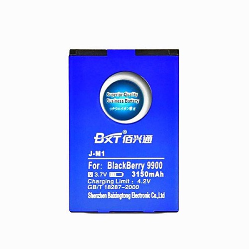 BXT большой емкости 3150mAh J-M1 JM1 батареи для ежевики батареи 9900 9930 9850 9860