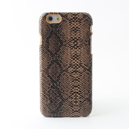 Snake Skin Grain PU Leather Back Case for iPhone 6 (Assoted Colors)