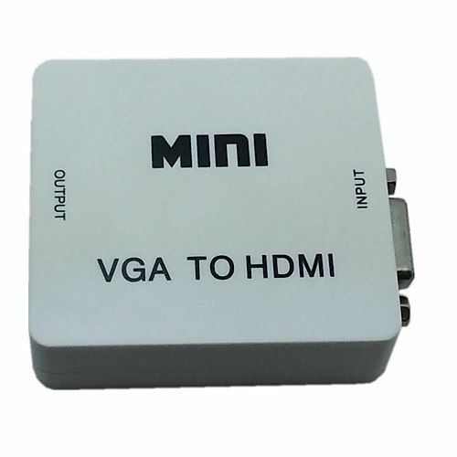 мини аудио VGA к HDMI 1080p адаптер конвертер с аудио власти USB-порту ПК D
мини аудио VGA к HDMI 1080p адаптер конвертер с аудио власти USB-порту ПК D