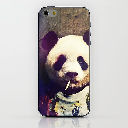 курение Panda шаблон жесткий футляр для Iphone 6