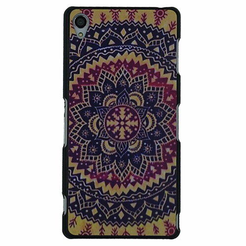 Mysterious Folk Style Pattern PC Hard Back Cover Case for Sony Xperia Z3