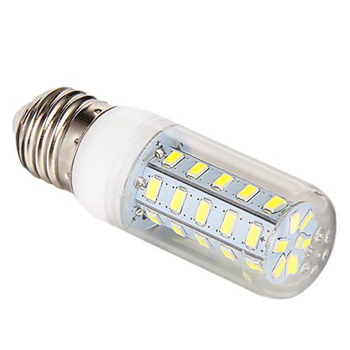 e27 7w 36x5730smd 700lm 6000-6500k белый свет привел кукурузы лампочку (220-240)