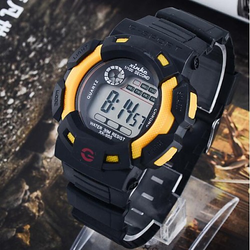 Men's Casual  Electronic Digital Silicone Sport Watch(Assorted colors)