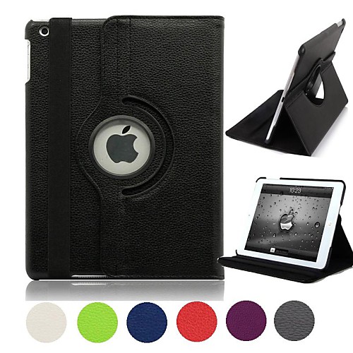 Natusun™ 360 Degree Rotating PU Leather Covered include Back Case Full Body Casel for iPad Mini 3(Assorted Colors)