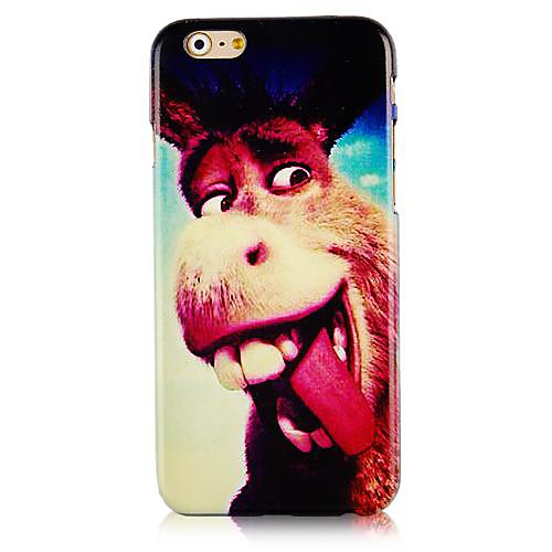 Cartoon Donkey Pattern Hard Back Case for iPhone 6