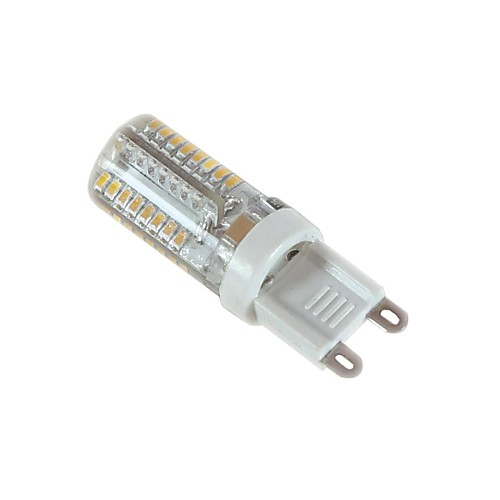 G9 2W 54x3014 SMD 160-180lm 2800-3200K теплый белый свет привел кукурузы лампы (AC 220-240)