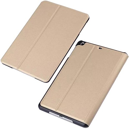 High-Ggrade Gold Sand Grain PU Leather Full Body Case with Card Slot for iPad mini/mini2/mini3(Assorted Colors)