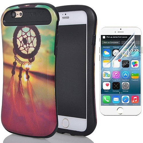 Two-in-One Dreamcatcher Pattern PC and Silicone Cover and Protective Film for iPhone 6