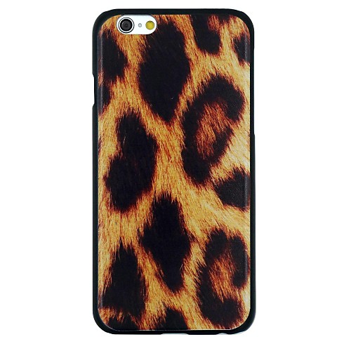 Leopard Print Pattern PC Hard Back Cover Case for iPhone 6