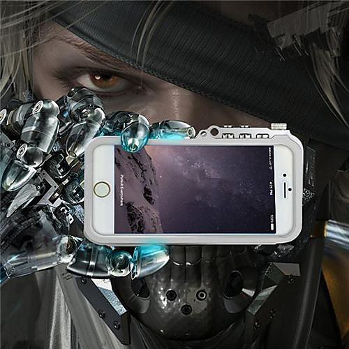 RJUST   Mechanical Arm Aluminum Alloy Hard Back Cover for iPhone 5 / 5S  (Assorted Colors)