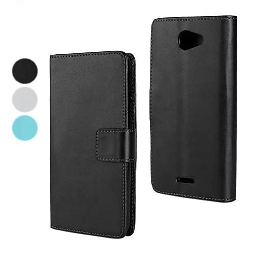 Wallet Style PU Leather Full Body Case with Stand for HTC Desire 516 (Assorted Color)