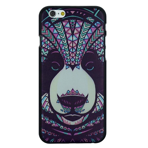 Folk Style Panda Pattern Pattern PC Hard Back Cover Case for iPhone 6 Plus