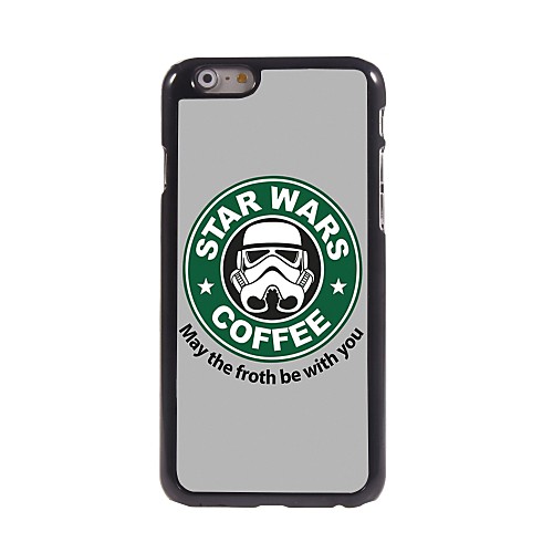 Forth Be with You Design Aluminum Hard Case for iPhone 6 Plus