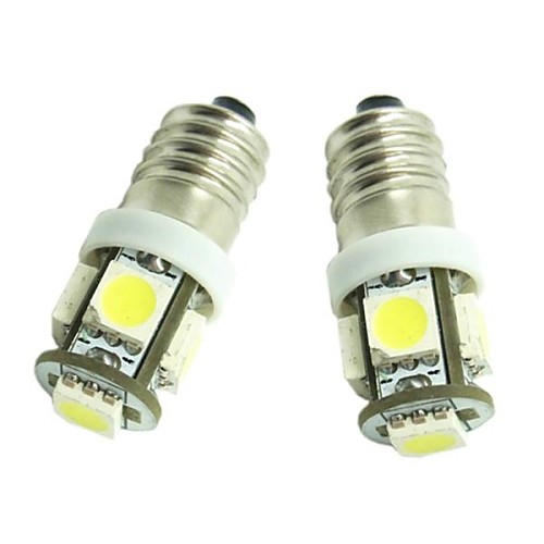 2pcs E10 Автомобиль Лампы 1.2W SMD 5050 70-90lm 5 Светодиодная лампа Внутреннее освещение For Универсальный
2pcs E10 Автомобиль Лампы 1.2W SMD 5050 70-90lm 5 Светодиодная лампа Внутреннее освещение For Универсальный