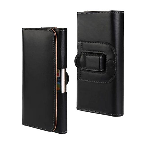 Light Surface PU Leather Full Body Case Cover with Waist Clip for iPhone 6