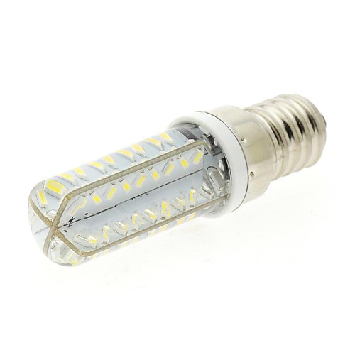 e14 4w 72x3014 SMD LED 240LM холодный белый свет 6000К кукурузы лампочку с силикагелем крышкой (Переменный ток 220-240)