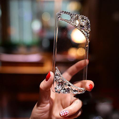 4.7Inch  Three-dimensional  with Diamond Hard Back Cover  for iPhone 6