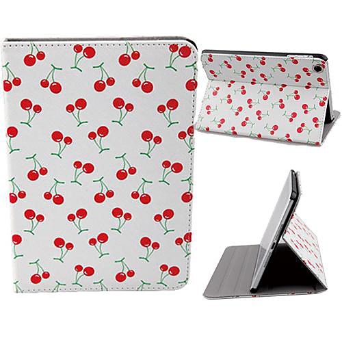 DF Luxury Supper Slip Auto Sleep/Wake Up Little Cherry  PU Leather Full Body Case for iPad 2/3/4 (Assorted Colors)