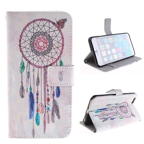 Color Mobile Design PU Leather Case with Card Slot and Stand for iPhone 6