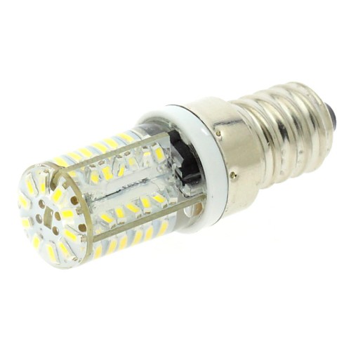 e14 3w 58x3014 SMD LED 200LM холодный белый свет 6000k кукурузы лампочку с силикагелем крышкой (220В)