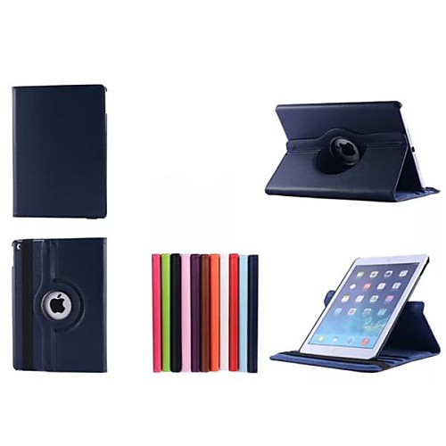 360 Degree Rotating Full Body Leather Case with Stand for iPad Air 2 (Assorted Colors)