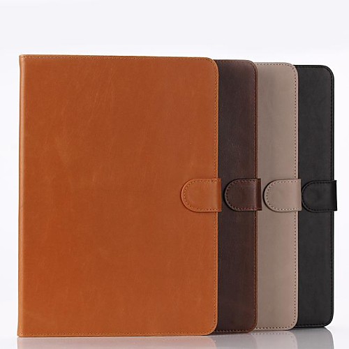 High Quality PU Leather Full Body Case With Wallet and Card Slot and Stand for iPad Air 2(Assorted Colors)