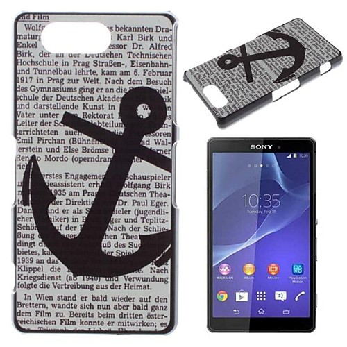 Anchor Pattern PC Hard Case for Sony Xperia Z3 mini D5803 M55w