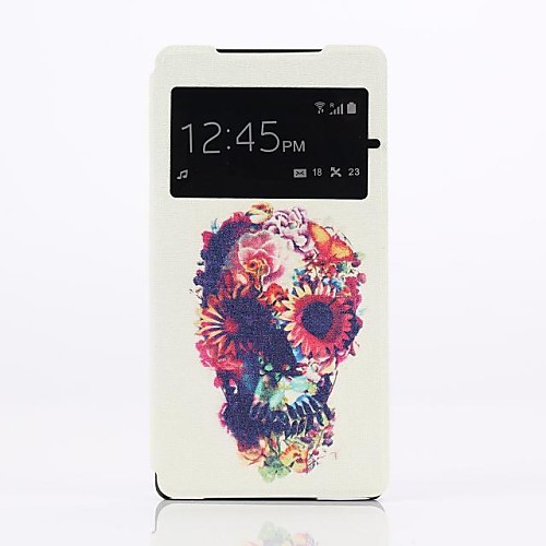 Colored Skulls Skylight Design Leather Full Body Case for Sony Xperia Z2 D6503