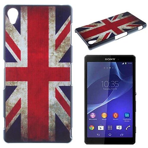 National Flag Pattern PC Hard Case for Sony Z1 L39H