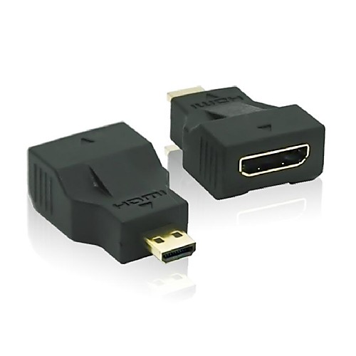 Micro HDMI мужчина к Mini HDMI Женский адаптер бесплатной доставкой