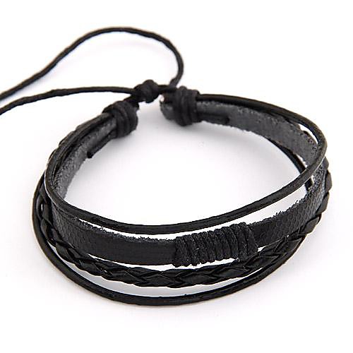 Fashion Simple Multilayer Ethnic Leather Bracelet