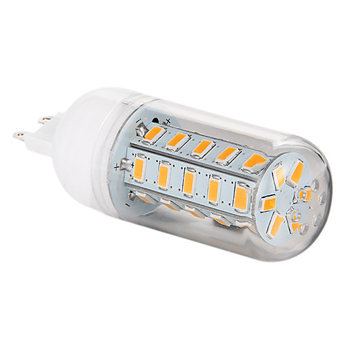 G9 7w 36x5730smd 700lm 3000-3500k теплый белый свет привел кукурузы лампочку (220-240)