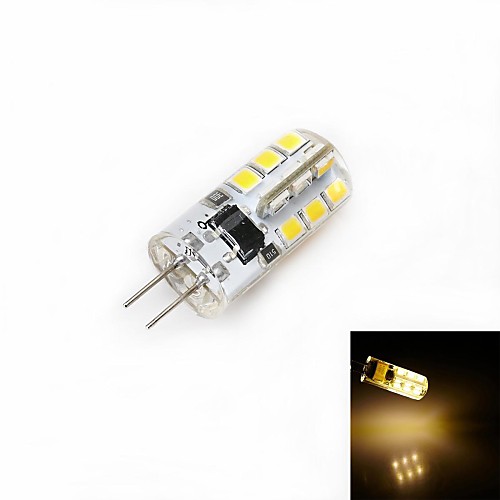 LRT-g4gs03 g4 3w 140lm 3000k 24-SMD 2835 LED теплый белый свет привел кукурузы лампочку (220В)