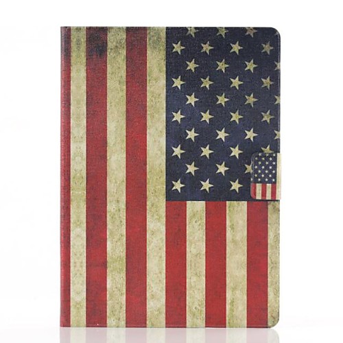 American Flag Pattern PU Leather Full Body Case with Stand for Samsung Tab4 10.1 T530