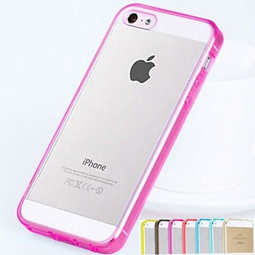 Dual Color TPU  Soft Case for iPhone 5/5S (Assorted Colors)