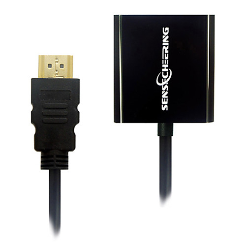 sensecheering 1м 3.28 Micro HDMI мужчина к 15 штифтов VGA Женский кабели передачи