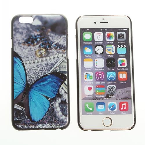 Butterfly Pattern Hard Back Cover for iPhone 6