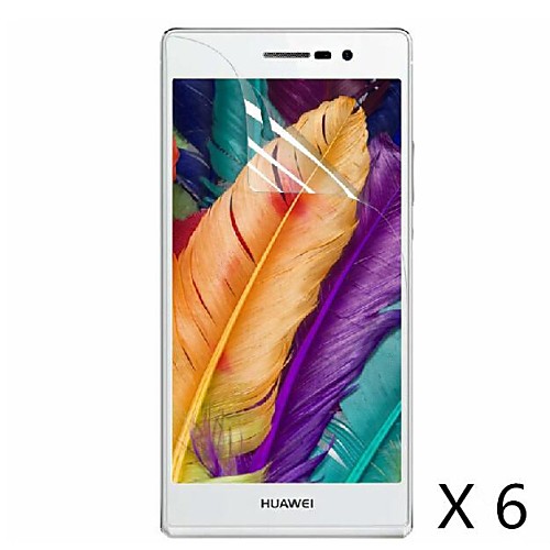 High Definition Screen Protector for Huawei Ascend P7 (6 pcs)