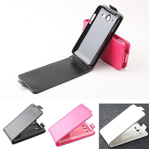 Hot Sale 100% PU Leather Flip Leather Up and Down Case for Huawei U8860(Assorted Colors)