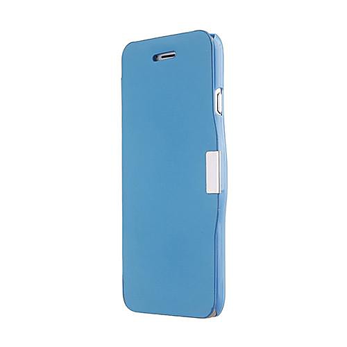 Solid Color Full Body Case with Hole for iPhone 6 Plus(Assorteed Color)