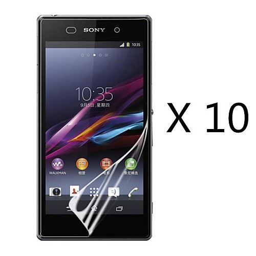 High Definition Screen Protector for Sony Xperia Z1 (10 pcs)