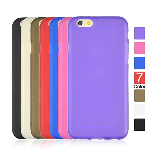 Angibabe TPU Dull Polish Phone Back Cover for iPhone 6 (Assorted Colors)