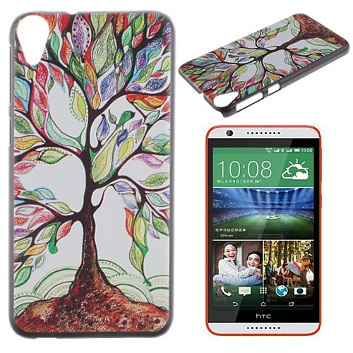 Colorful Tree of Life Pattern PC Hard Case for HTC Desire 820 D820u